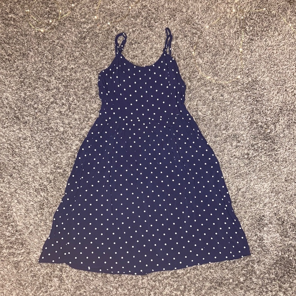 Polka Dot Spaghetti Strap Dress